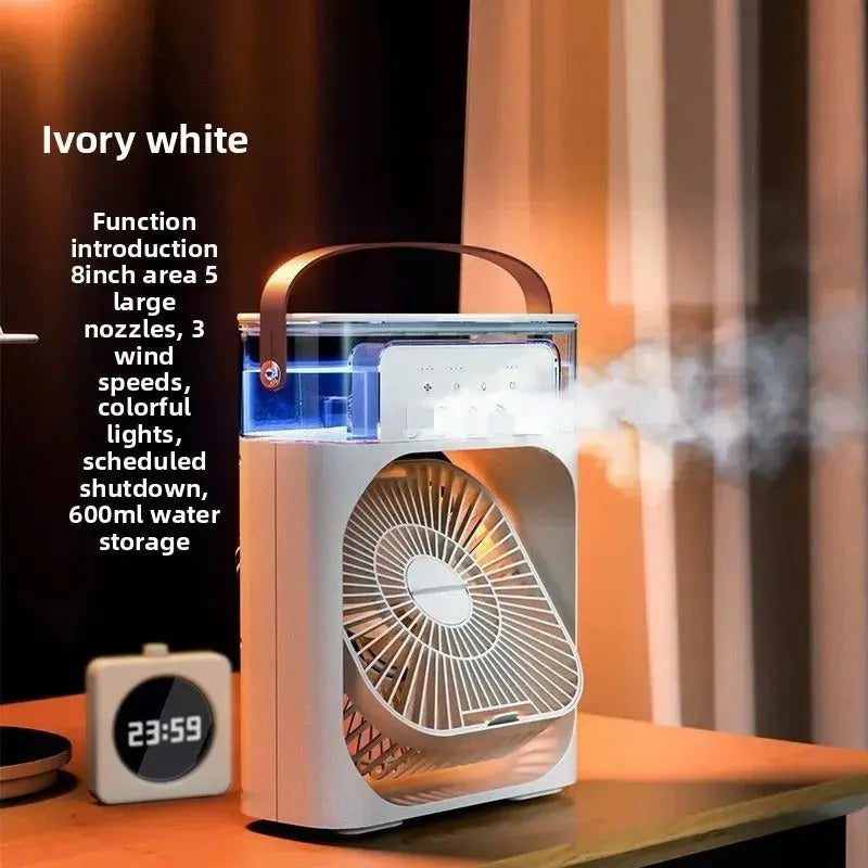 Mini Cooling Fan – Portable Rechargeable Air Cooling Fan for Home & Travel