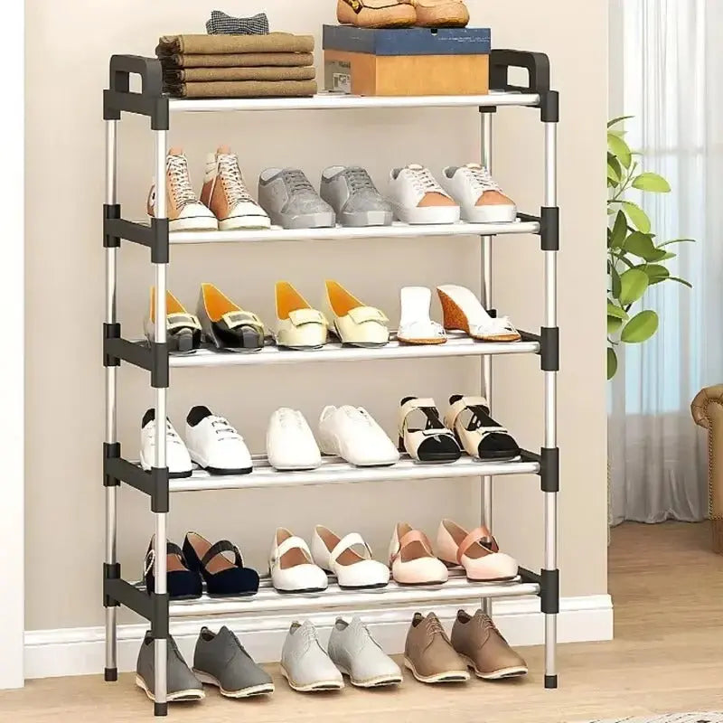 5 Layer Shoes Rack – Space Saving Shoe Storage Organizer Shelf for Home, Entryway & Closet