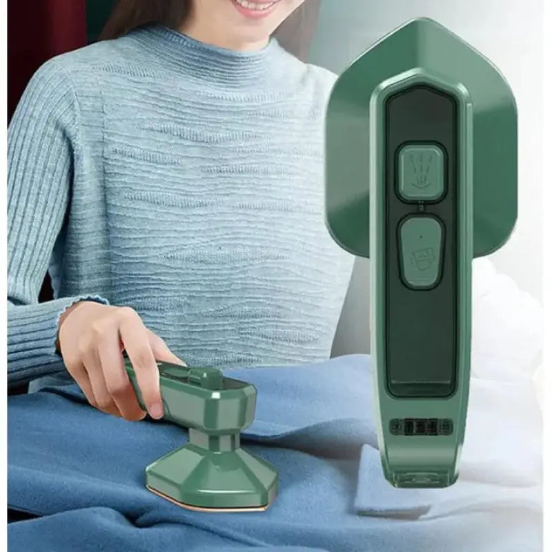 Mini Electric Steam Dry Iron with Spray – Portable Travel Steam Iron for Clothes