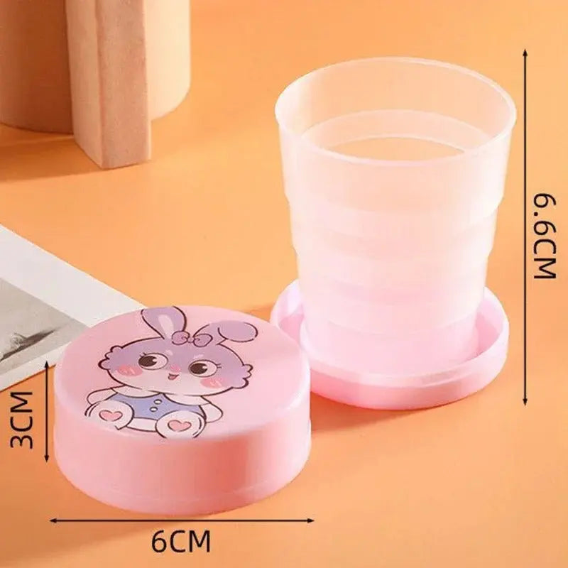 Foldable Magic Glass for Kids – Portable Collapsible Drinking Cup for Outdoor, Travel, Hiking & Daily Use