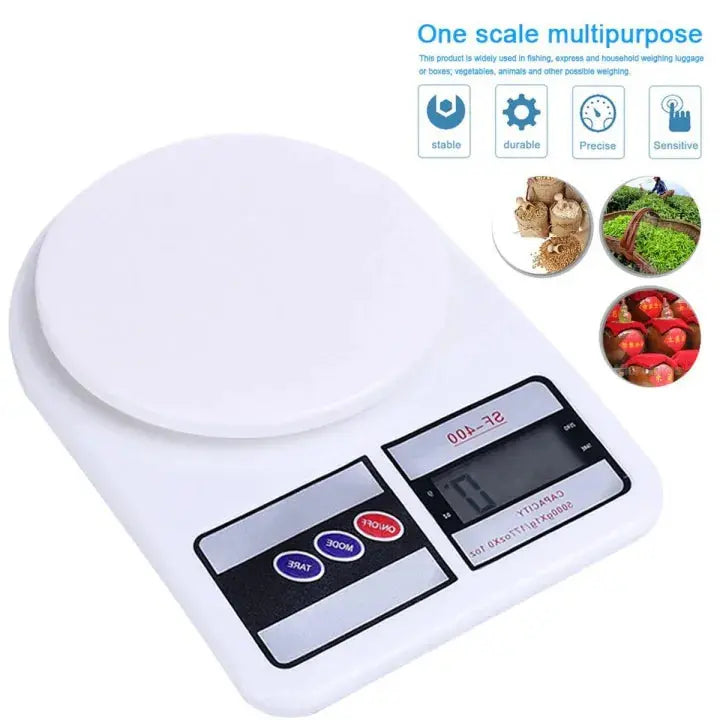 Kitchen Weight Scale – Electronic Digital Kitchen Scale for Accurate Cooking & Baking Measurement