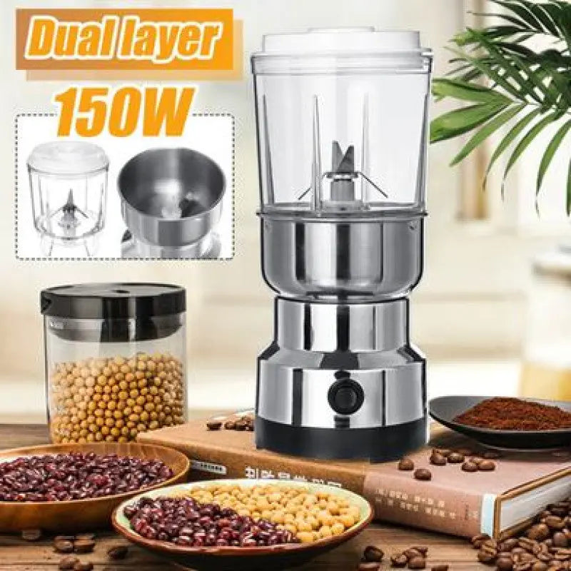 Silver Crest Blender 2 in 1 – Powerful Electric Juicer & Grinder Mixer | Multi-Function Kitchen Blender for Smoothies, Shakes & Food Processing