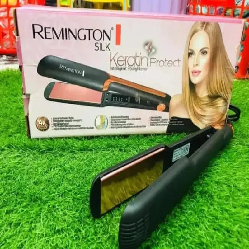 Remington Silk Hair Straightener FR-2025 – Professional Ceramic Hair Straightener for Smooth, Shiny & Frizz-Free Styling | Fast Heating Flat Iron