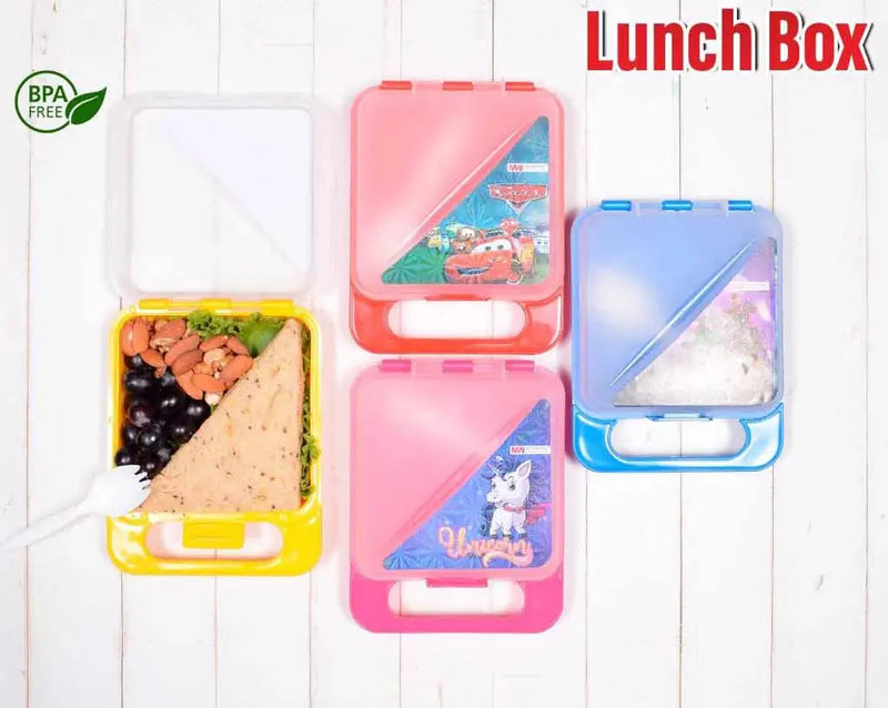 Sandwich Lunch Box | Portable Leak Proof Food Storage Container for School & Office