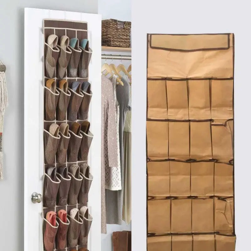 20 Pockets Hanging Organizer | Closet Bathroom Bedroom Pantry Storage Bag