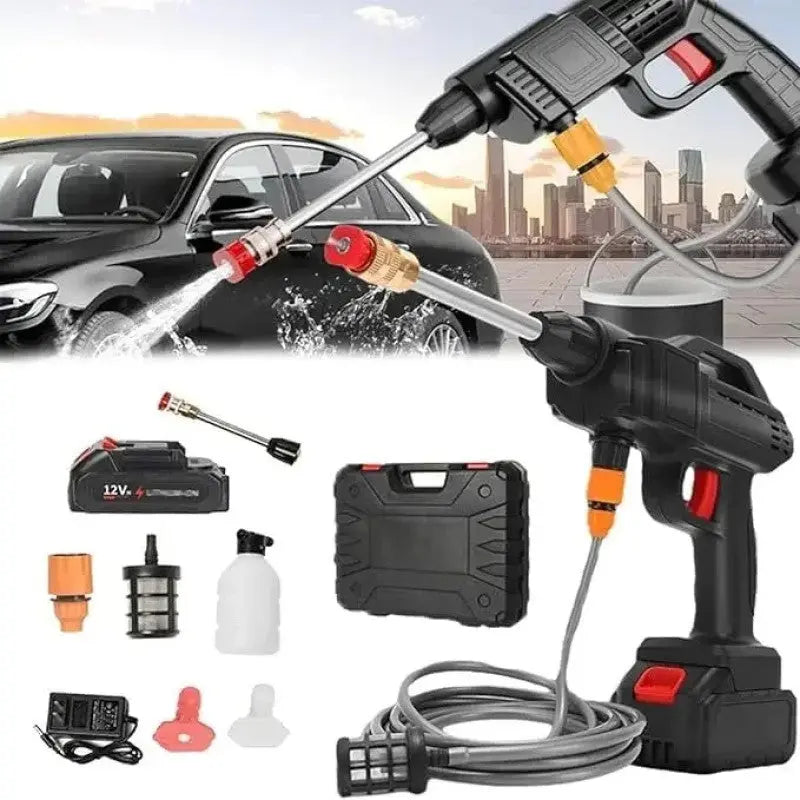 Cordless Pressure Car Washer 48V – Portable High Pressure Lithium Battery Car Washer for Home & Vehicle Cleaning