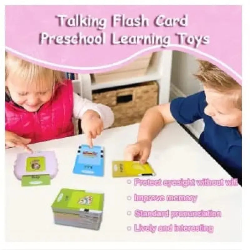 Martin Hub Talking Flash Cards – Educational Learning Toy for Toddlers