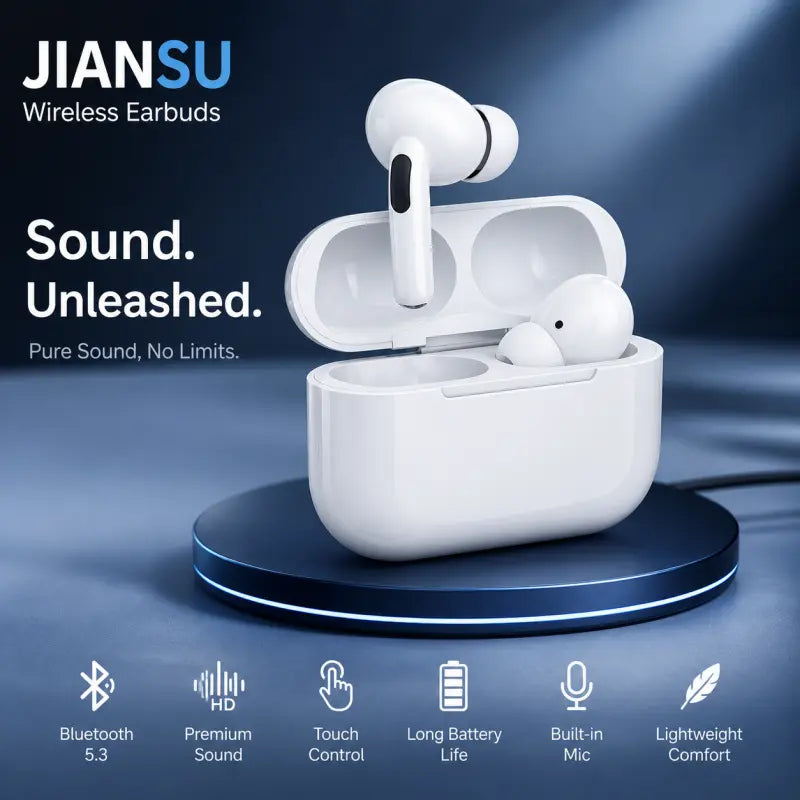 Apple EarPods (White) – Original Wired Earphones with Mic, Clear Sound & Deep Bass