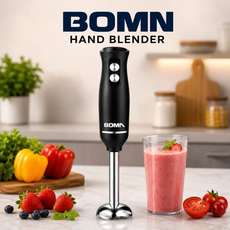 BOMA Hand Blender – Powerful Motor Smooth Blending for Juices, Soups & Shakes | Easy Clean Kitchen Tool
