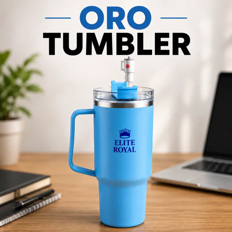 ORO Tumbler Elite Royal Mug & Bottle – Premium Leak Proof Travel Water Bottle | Hot & Cold Drink Tumbler
