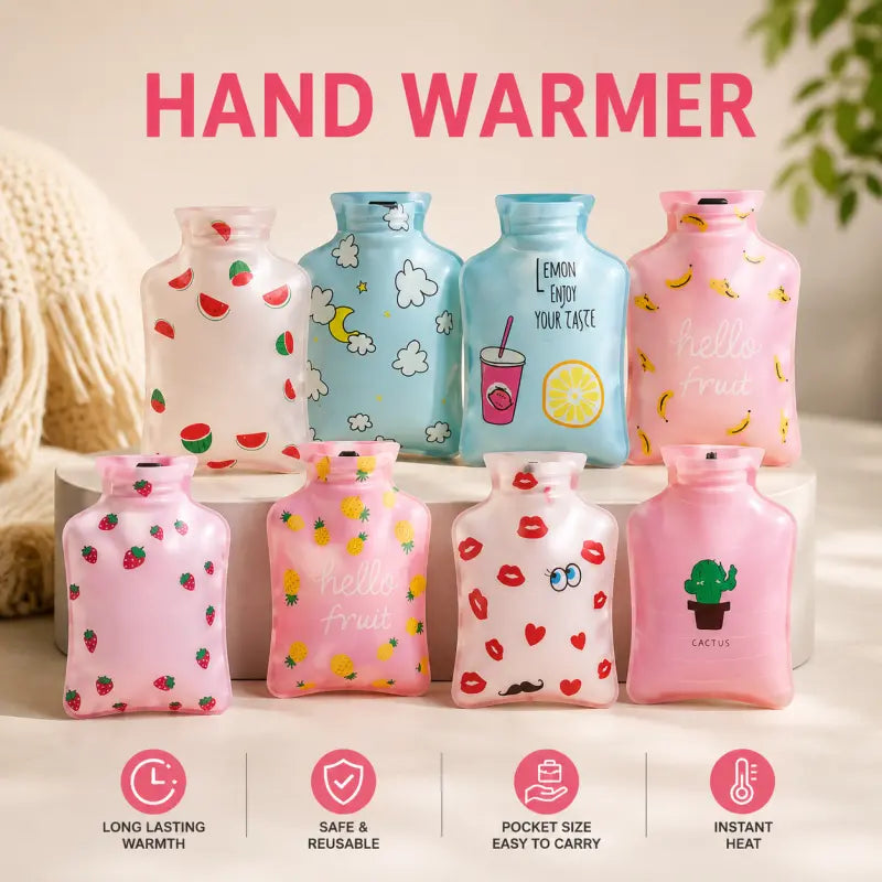 Hot Water Bag for Pain Relief (5 pcs) | Leakproof Heating Bag for Body, Back & Muscle Therapy