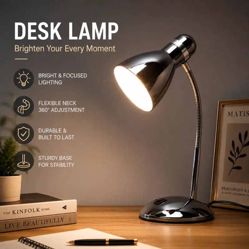 Mini Study Lamp – Portable LED Desk Lamp for Study, Reading & Office Use