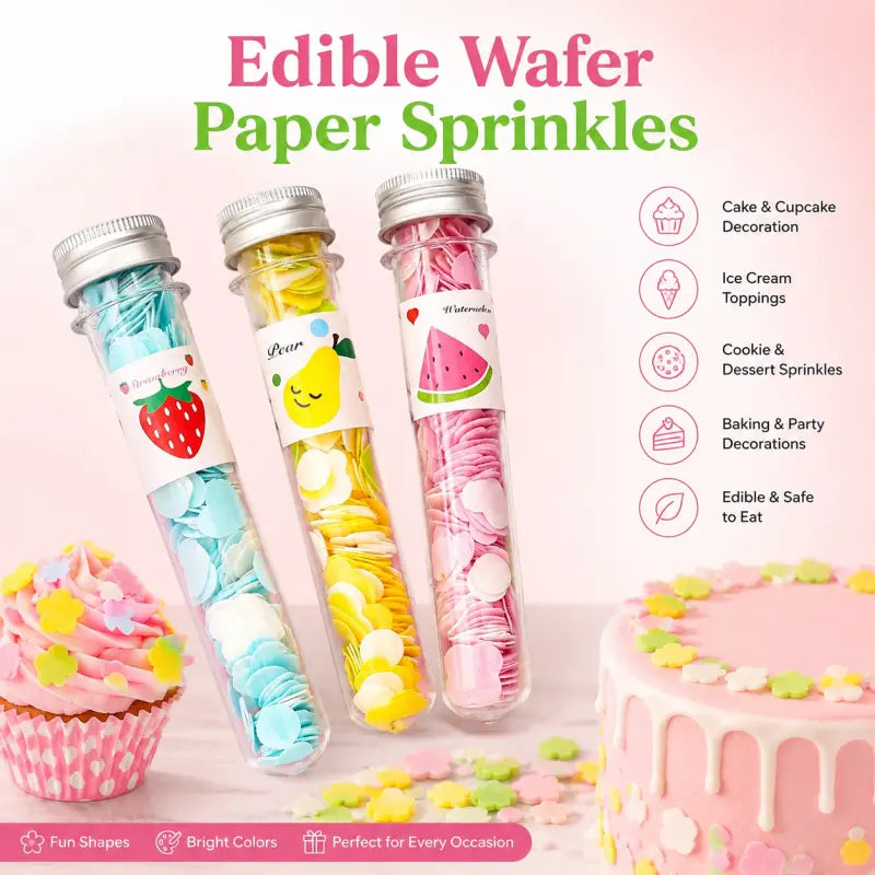 Flower Paper Soap (Tube) – Portable Disposable Hand Wash Soap Sheets | Travel Hygiene Mini Soap Flakes