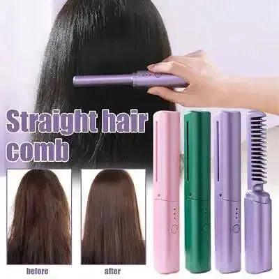 Cordless/Wireless Rechargeable Travel Comb Hair