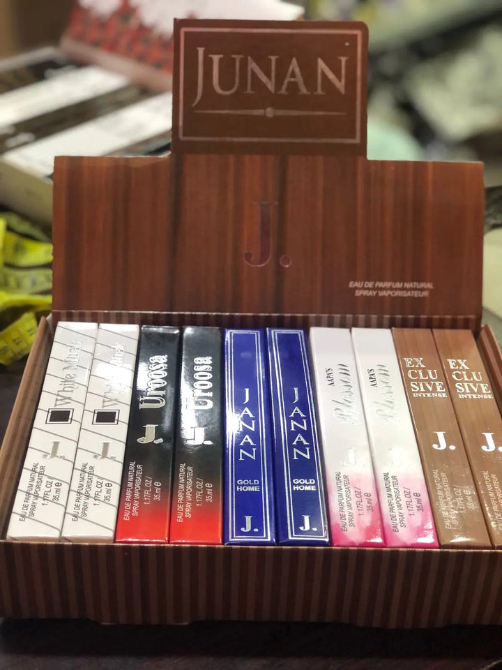 Pack of 5 – J. Pen Perfumes – J. Exclusive | J. Zarar | J. Janan | J. Spark | J. Essence Coldzzz