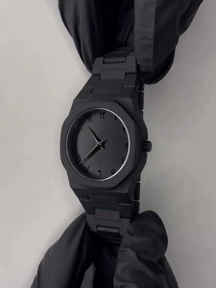 Aura Fiber Edition – Sleek Arabic Dial Watch